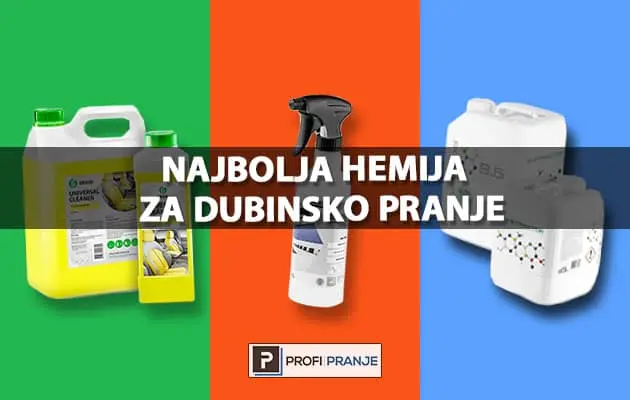 najbolja sredstva za dubinsko pranje