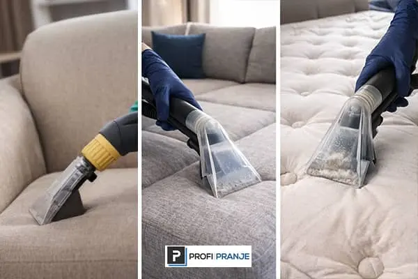 Dubinsko pranje nameštaja Novi Beograd – čišćenje troseda, ugaone garniture i dušeka