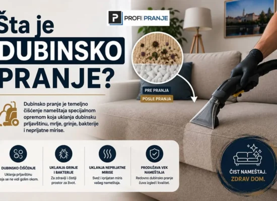 Saznajte šta je dubinsko pranje i kakve sve prednosti donosi