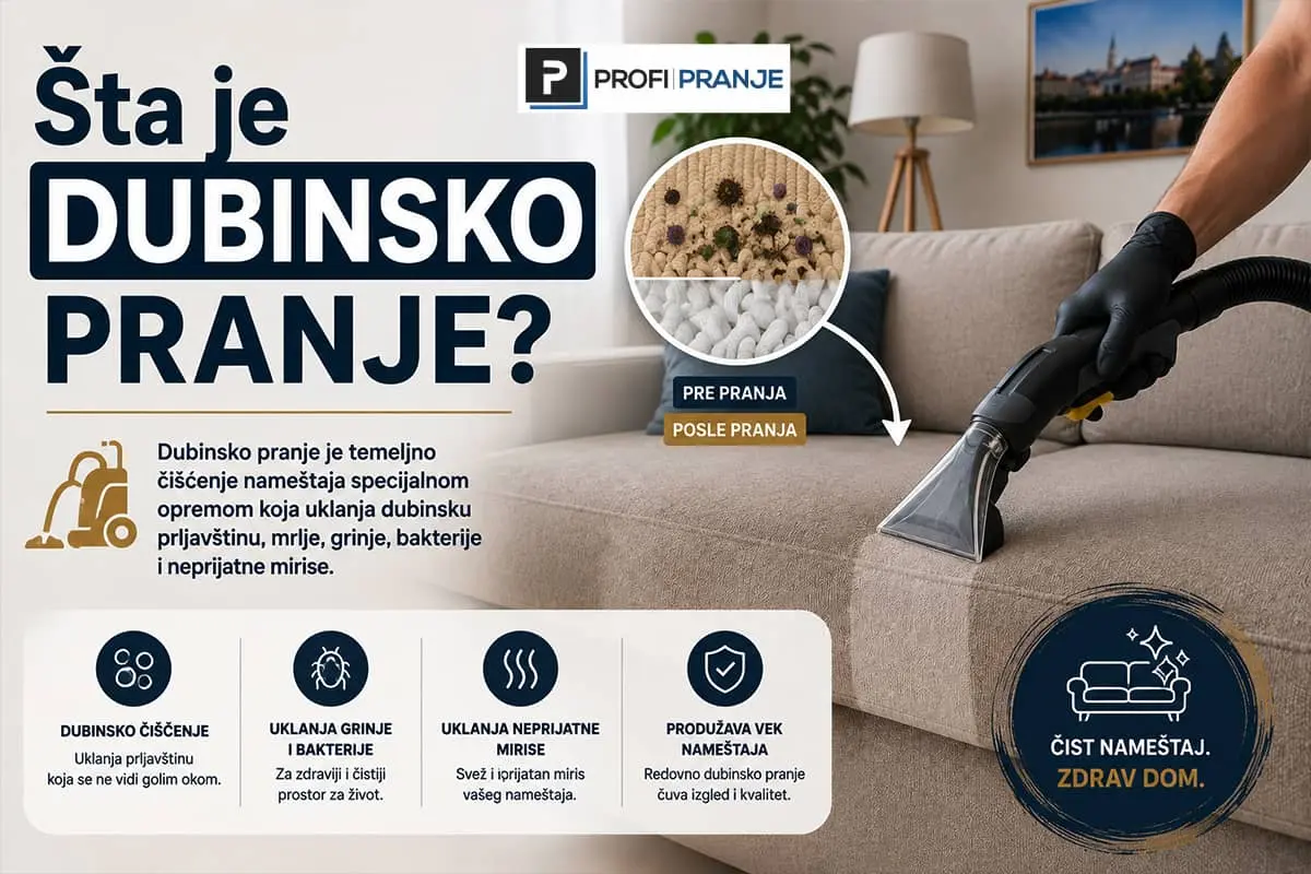 Saznajte šta je dubinsko pranje i kakve sve prednosti donosi